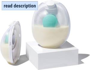 lot 261534 image: Willow Go 7oz Reusable Milk Containers with Splash Guard - for use with Willow Go Hands Free Breast Pump
