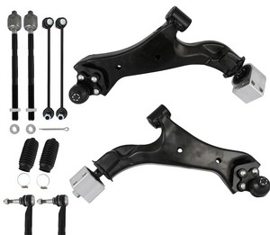 lot 171378 image: Retails for $137 10x Front Lower Control Arm Sway Bar Tie Rod Kit for Chevy Equinox GMC Terrain