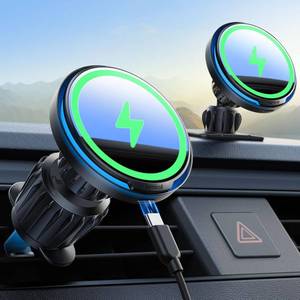 lot 271385 image: Lamicall for MagSafe Car Mount Charger - 15W Magnetic Wireless Car Charger Vent Dashboard, 360  Rotation Magnetic Phone Holder for Car Charging HandsFree for iPhone 17 16 Pro Max