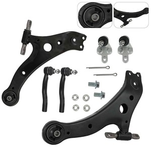 lot 371327 image: Karpal 6x Front Lower Control Arm Ball Joint Tie Rod For 2007-2011 Toyota Camry