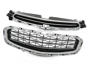 lot 371353 image: Front Upper&Lower Grille Chrome Kit Fit For 2015 Chevrolet Cruze 2016 Limited