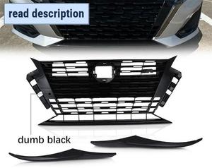 lot 371338 image: Retails for $121 For 2023-2024 Nissan Altima SR Front Bumper Grille WBlack Molding Trim
