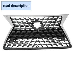 lot 371354 image: Retails for $236 Front Bumper Grille Grill Black WChrome Trim Fit 2014-2022 Lexus GX460 Luxury