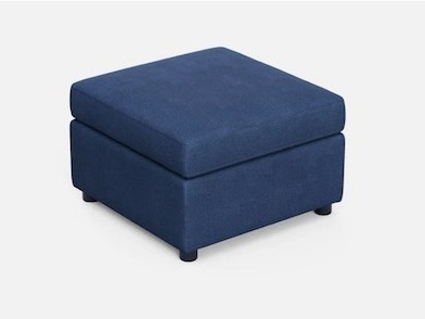 lot 187320 image: $$ Blue Ottoman (36x36)