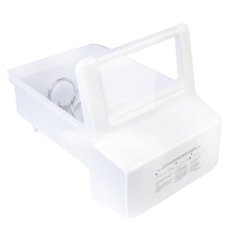 lot 111655 image: Retails for $130 Upgraded WPW10558423 W10558423 Refrigerator Ice Bucket Replacement Compatible with Whirlpool Ice Maker Tray WRS315SDHZ, WRS325FDAM04, WRS325FDAM02, WRS315SDHM08 Parts for Whirlpool Fridge Ice Bin Tray