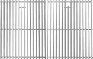 lot 19629 image: 17 Inch Grill Grates for Home Depot Nexgrill 720-0830H, 720-0830D, 720-0783E, 720-0783C, 5 Burner 720-0888, Stainless Steel Cooking Grates Replacement Parts for Nexgrill 45-Burner Gas Grill