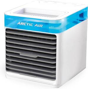 lot 19682 image: Arctic Air Pure Chill 2.0 Evaporative Air Cooler by Ontel - Powerful, Quiet, Lightweight and Portable Space Cooler with Hydro-Chill Technology For Bedroom, Office, Living Room & More,Blue