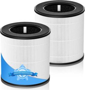 lot 19695 image: B-D02LM05 Replacement Filter, Compatible with MOOKA B-D02L & M05 Air Purifier, for VEWIOR B-D02U, for KOIOS B-D02L, H13 HEPA Filter Replacement for M05 B-D02L, 2 Pack