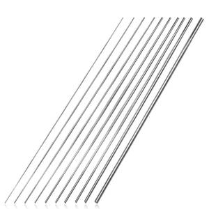 lot 19763 image: 156pcs 40cm Lengh Straight Stainless Steel Spring Wire Assortment Kit, 13 Different Full Hard Steel Wire Diameter 0.2mm 0.3mm 0.4mm 0.5mm 0.6mm 0.8mm 1mm 1.2mm 1.4mm 1.6mm 1.8mm 2mm 3mm