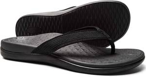 lot 19986 image: LLSOARSS Plantar Fasciitis Feet Sandal with Arch Support - Best Orthotic flip Flops for Flat Feet Heel Pain- for Women Size 7