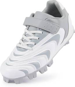 lot 19988 image: Unisex-Child Baseball Cleats Kids Softball Shoes for Boys Girls Rubber Molded Little Children Big Youth Sneakers Easy to Wear Sports Footwear Size 30