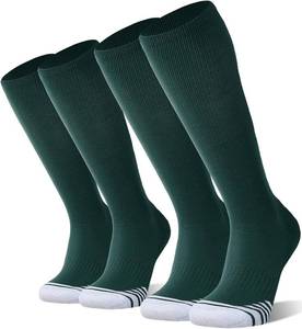 lot 19459 image: FITRELL 23 Pack Baseball Soccer Softball Socks for Kids Youth Men &amp Women Over-the-Calf Knee High Socks&nbsp