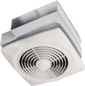 lot 19463 image: Broan-NuTone 503 Bath Fan, 8-Inch 160 CFM 5.0 Sones, White
