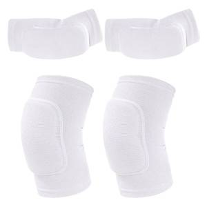 lot 19477 image: obmwang Volleyball Knee Pads and Volleyball Arm Pads Set for Kids Youth Volleyball Yoga Dance Football Basketball Running, Small