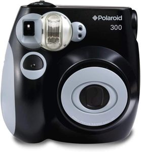 lot 19490 image: Polaroid PIC-300 Instant Film Camera - Black (Renewed)