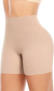 lot 19491 image: Werena Seamless Shaping Boyshorts Panties for Women Slip Shorts Under Dress Shapewear Shorts SIZE S