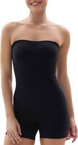 lot 19569 image: SHAPERX Strapless Shorts Bodysuit for Women Tummy Control Shapewear Seamless Sculpt Body Shaper with Removable Straps SIZE XXXXL