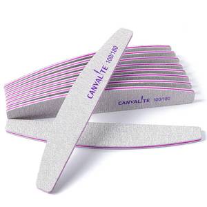 lot 20006 image: Canvalite 10 PCS Nail File Professional Nail Files Reusable Double Sided Emery Board(100180 Grit) Nail Styling Tools for Home and Salon Use Christmas Gifts for Women