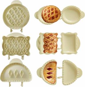 lot 20009 image: 3PCS Dough Presser Pocket Pie Molds, Party Potluck Hand Pie Molds, Apple, Pumpkin And Acorn Shapes (classic model)