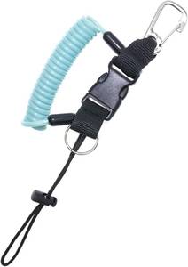 lot 20073 image: Scuba Diving Lanyard - Underwater Camera Lanyard, Anti-Loss Retractable Gear Tether with Quick-Release Buckle Clip