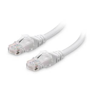 lot 20666 image: Cable Matters 10Gbps Snagless Short Cat 6 Ethernet Cable - 3ft, Cat 6 Cable, Cat6 Cord, Ethernet Cord, White