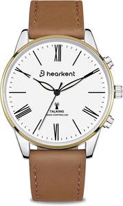 lot 20689 image: Hearkent Atomic Talking Watches for Visually Impaired, American Accent Voice, Roman Numerals Watch with Leather Band, Speaks Time & Date, Ideal Watch for Elderly & Blind People