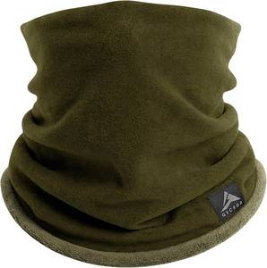 lot 20290 image: GXCROR Winter Neck Warmer, Reversible Fleece Gaiter Scarf, Windproof Face Mask for Men & Women COLOR IS KAKI
