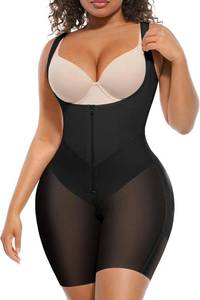 lot 20291 image: FeelinGirl Fajas Colombianas Moldeadoras Butt Lifting Shapewear Tummy Control Postpartum Faja Body Shaper with Zipper Crotch SIZE XL