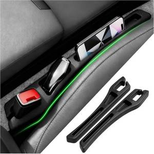 lot 20322 image: 2PCS Car Seat Gap Filler Organizer with Phone Holder,Upgraded Cars Gap Seat Filler Blocks Items from Falling Out,2 in 1 Car in Between Cars Seats Catcher as Center Console Organizer