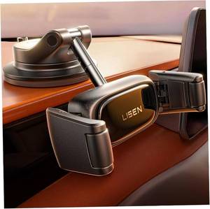 lot 20332 image: LISEN Suction Phone Mount for Car, Ultra Suction & 95% Cases Friendly Car Phone Holder Mount Vacuum Dashboard Phone Holder, Car Cell Phone Holder for iPhone 17 16 15 14 Pro Max Air Galaxy S26 S25