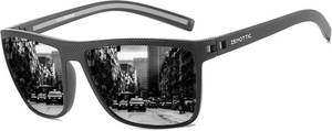 lot 20350 image: ZENOTTIC Polarized Sunglasses for Men Lightweight TR90 Frame UV400 Protection Square Sun Glasses
