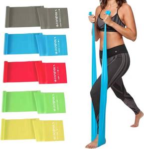 lot 20357 image: Lianjindun 5 Pcs Professional Resistance Bands. Latex-Free, Pilates Band, Work Out Bands, Stretch Bands for Working Out Women or Men, Exercise Bands Set for Pilates, Physical Therapy, Yoga