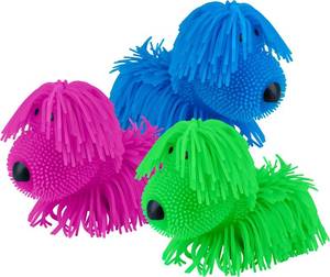 lot 20403 image: ORB Curiosities Wiggly Dog Mega 3 Pack - Wiggle, Jiggle, Squish and Squeeze These Adorable Floppy Dogs for Stress Relief - Fun Sensory and Fidget Collectible Novelty Squishy Toys for Kids