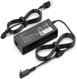 lot 20466 image: 65W Laptop Charger Compatible with Acer ChromeBook 11 13 14 15 R11 N15Q8 N15Q9 N15Q10 CB3 CB5 C720 C720P C731 C738T C740 C810 C730E CB5-571 ADP-45FE F AC Adapter 19V 3.42A