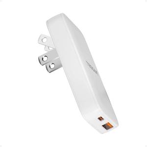 lot 20550 image: Flat Wall Charger USB C PD 45W, TESSAN Flat USB Wall Plug Foldable, Outlet Adapter Fast Charging Block, Ultra Slim Charger Compatible with iPhone 171615 Series and Samsung Galaxy Models, Travel