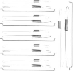 lot 21015 image: 18PCS Carburetor Throttle Return Spring Linkage Kit, Linkage Cable Governor Connecting Rod Adjusting Lever Spring, Compatible with 168F GX160 GX200 170F GX210 Honda Clone