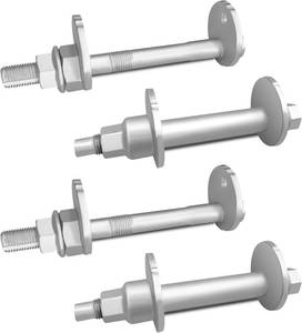 lot 21031 image: Lower Control Arm Cam Bolts Kit 48409-60020 48190-60020 Fit for Toyota 4Runner 2003-2009 FJ Cruiser 2007-2010 Tacoma 2005-2016, Front Alignment Camber Toe Adjustment Bolts, 2 Pack for Both Side