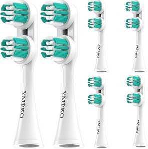 lot 21086 image: 6 Pack Replacement Heads Compatible with Spinbrush Electric Toothbrush Adults, Brush Head Replacement Refill