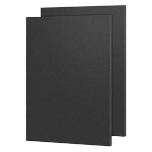 lot 20593 image: KAITELA ABS Plastic Sheet 12 x 16 x 14 Thick (6mm) Black Rigid Moldable Thermoplastic Board for Crafts, DIY Projects, Home Decor - Textured & Smooth Surface, Pack of 2