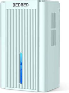 lot 20598 image: Dehumidifier, 95OZ Dehumidifier for Home 1000 Sq.Ft - Quiet with Auto Shut Off & Relaxing 7 Color Ambient Light,Ideal for Livingroom, Bedroom, Basement(Pale Turquoise)