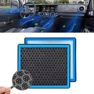 lot 20939 image: Cabin Air Filter, CF10285 Activated Carbon Air Filter to Adsorb PM2.5 Replacement, HEPA Air Conditioner Cabin Filter for Toyota 4Runner Highlander RAV4 Camry Corolla Sequoia Sienna Avalon