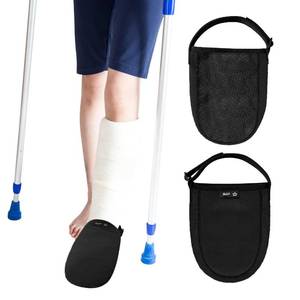 lot 21116 image: SPRING SEAON Cast Sock Cover for Foot auli Velvet,Soft Warm Toe Protector with Non-Slip Bottom, Adjustable Closure, Ideal for Foot Surgery Recovery, for Men & Women(1 Pcs Black)