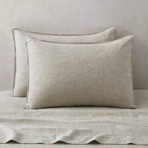 lot 21181 image: ATLINIA 100% Linen Pillowcases Set of 2, King Size 20 x 36 Pillow Case, Linen Pillow Sham