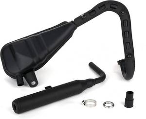lot 21201 image: PW50 Exhaust, Silencer Pipe, Muffler for yamaha PW50 PY50 PEEWEE 50CC Kid Bike