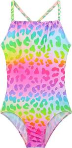 lot 21348 image: Girls Bathing Suits UPF 50 Swimsuits Quick-Dry Cross-Strap for Toddlers & Kids 3-12T Sleeveless Sun Protection