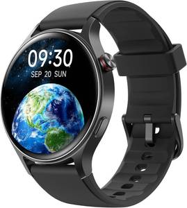 lot 20779 image: Fitpolo Smart Watch for Men Women,1.3 AMOLED Touchscreen Fitness Tracker, MakeAnswer Calls, Heart Rate SpO2 Monitor, 3ATM Waterproof, Sleep & Activity Tracking Smartwatch for Android Phones iPhone
