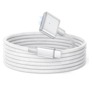 lot 20784 image: Basesailor USB C to Magnetic 3 Charger Cable 10FT3M,140W Type C Mag Safe 3 Charging Cord for MacBook Air (13 15 2026,2025,2024,2023,2022),Pro (16 14 M5,M4,M3,M2 ProMax 2023,M1 ProMax 2021)