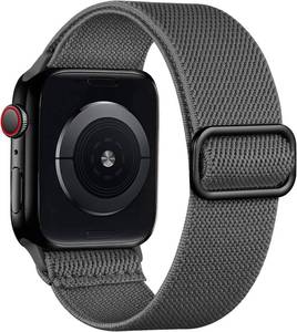 lot 20794 image: Lerobo Braided Band Compatible with Apple Watch Series 11 10 9 8 7 46mm 45mm 41mm Ultra SE 3 2 1 49mm Series 6 5 4 3 44mm 40mm 38mm 42mm Men iWatch Bands Women Stretchy Nylon Solo Loop Sport Strap