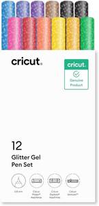 lot 20834 image: Cricut  Glitter Gel Pen Set, 0.8mm (12 ct)