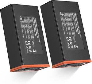 lot 20859 image: 2 Pack Battery Pack Compatible with Moultrie Edge Cellular Trail Camera 5000mAh Rechargeable Lithium-Ion Replacement Battery for Moultrie Edge Series Cameras